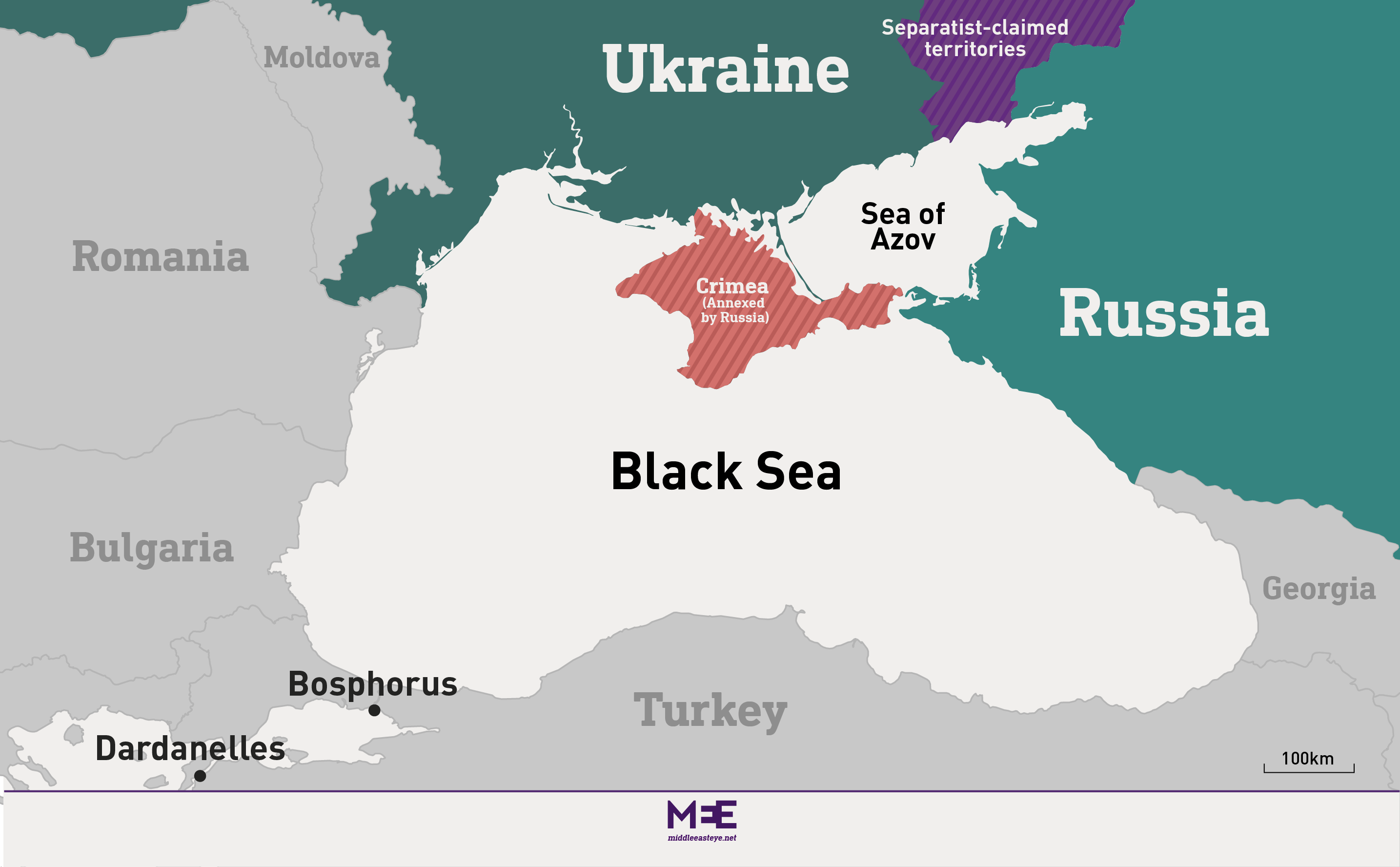 RussiaUkraine war Turkey's power over the Black Sea explained